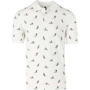 Marvelis Casual Polo shirt Korte mouw wit