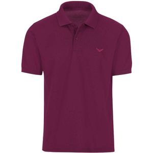 TRIGEMA Comfort Fit Polo shirt Korte mouw paars