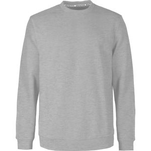 Indicode Trui ronde halsgrijs, Effen