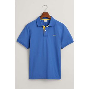 GANT Polo shirt Korte mouw blauw