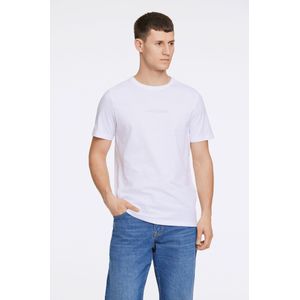 Lindbergh T-Shirt ronde hals wit, Effen