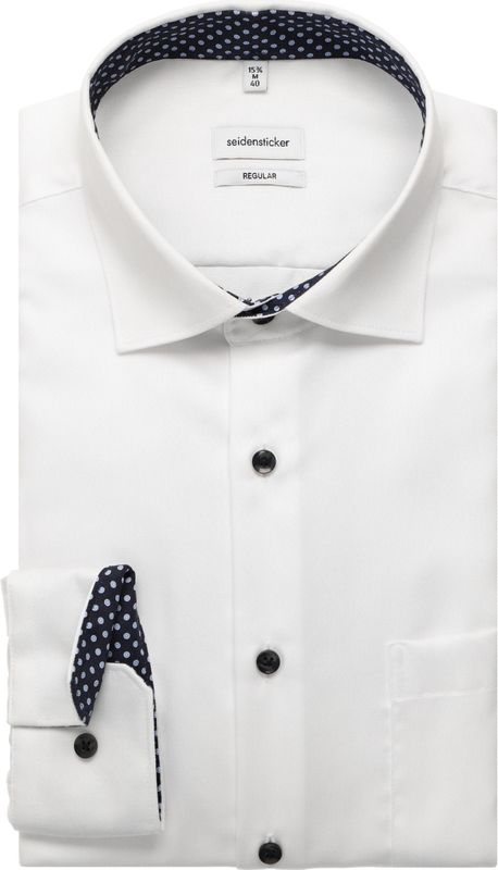 Seidensticker Overhemd ML6 (vanaf 68 CM) wit