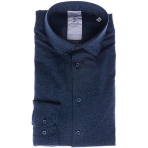 Jupiter Casual Overhemd donkerblauw, Motief