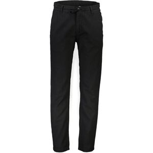 Lindbergh White linnen broeken zwart, Effen