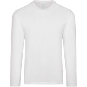 TRIGEMA Comfort Fit Longsleeve wit, Effen