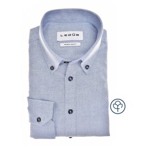 Ledȗb Overhemd donkerblauw, Bedrukt