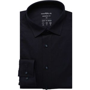 Marvelis Performance Jersey shirt marine, Gestructureerd