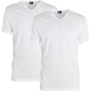 Alan Red Vermont T-Shirt V-Hals Wit (2Pack) - Heren - Basic T-shirts