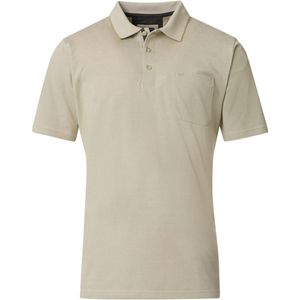 Redmond Casual Polo shirt Korte mouw beige