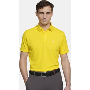 Meyer Polo shirt Korte mouw geel
