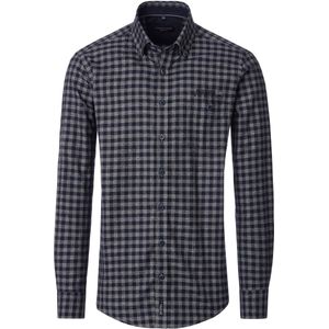 Casa Moda Overhemd blauw, Ruit