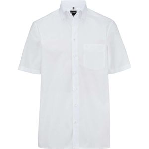OLYMP Luxor Modern Fit Overhemd Korte mouw wit