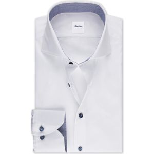 Stenströms Overhemd wit, Effen