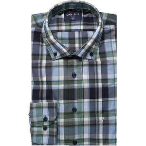 Marvelis Casual Overhemd groen, Ruit