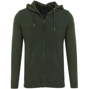 Marvelis Casual Hooded sweatshirt olijf, Effen