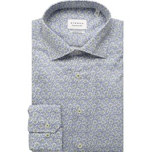 ETERNA Overhemd groen, Bedrukt