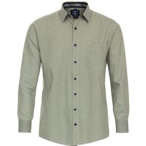 Redmond Casual Regular Fit Overhemd groen, Motief