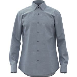 BOSS Regular Fit Overhemd lichtrood, Effen