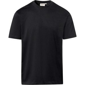 HAKRO 293 T-Shirt ronde hals zwart, Effen