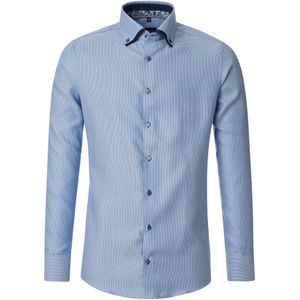 Venti Overhemd blauw, Faux-uni