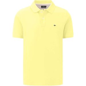 Fynch-Hatton Casual Fit Polo shirt Korte mouw geel