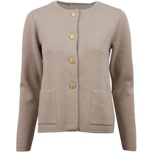 Stenströms Dames Vest beige, Effen
