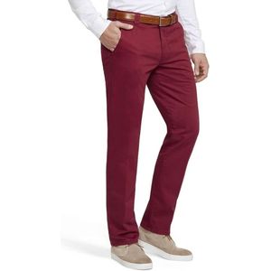 Meyer Regular Fit Chino rood, Effen