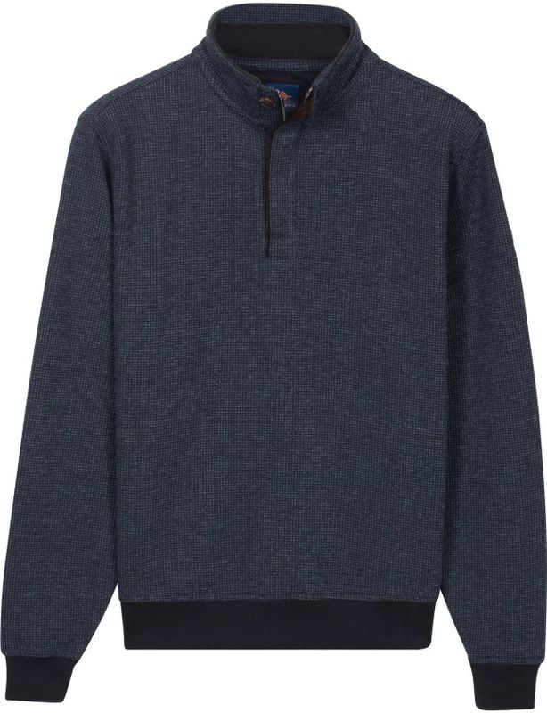 Baileys Sweatshirt ritssluitingdonkerblauw, Effen