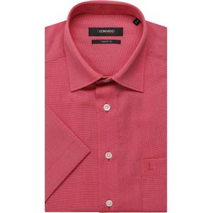 Leonardo by Jupiter Overhemd Korte mouw rood