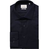 ETERNA Overhemd marine, Gestructureerd