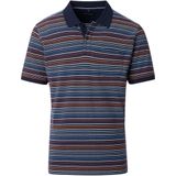 Casa Moda - Polo Shirt - Blauw - Korte Mouw