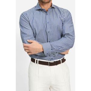 OLYMP Level Five Overhemd marine, Gestreept