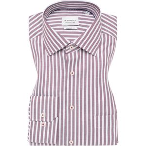 ETERNA Overhemd chianti, Gestreept