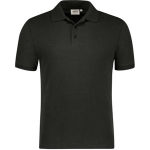 HAKRO Organic Polo shirt Korte mouw Koolstof