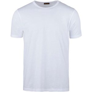 Stenströms T-Shirt ronde hals wit, Effen