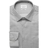 ETERNA Overhemd lichtgrijs, Bedrukt