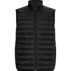 Tommy Hilfiger Gewatteerd vest zwart, Effen