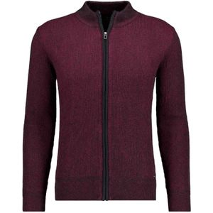 RAGMAN Cardigan rood, Gestreept