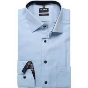 OLYMP - Luxor - Overhemd - Bleu - Modern Fit - New Kent