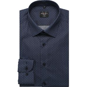Marvelis Overhemd marine, Bedrukt