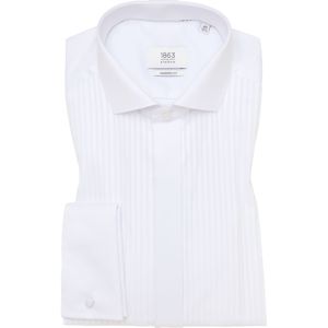 ETERNA 1863 Gala shirt wit, Gestreept