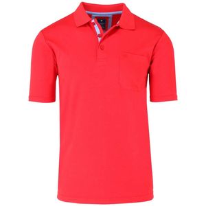 Redmond Casual Regular Fit Polo shirt Korte mouw rood