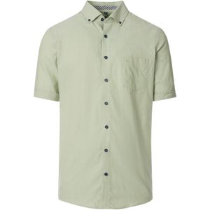 Redmond Casual Overhemd Korte mouw groen