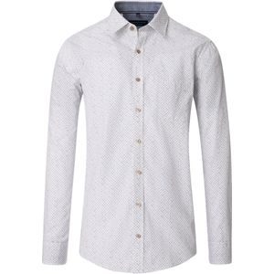 Casa Moda Overhemd beige, Bedrukt