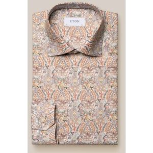 ETON Contemporary Fit Overhemd rood/wit, Paisley
