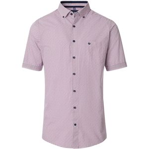 Redmond Casual Overhemd Korte mouw rood