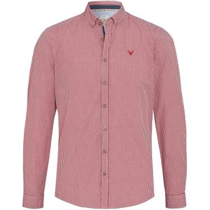 Overhemd - Lange Mouw - Katoen - Poplin - Button-Down Kraag
