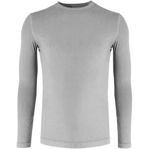 Marvelis Casual Longsleeve lichtgrijs, Effen
