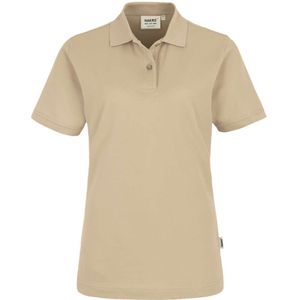 HAKRO 224 Dames Poloshirt zand, Effen