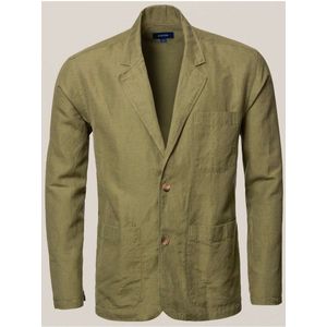 ETON Contemporary Fit Blazer groen, Effen